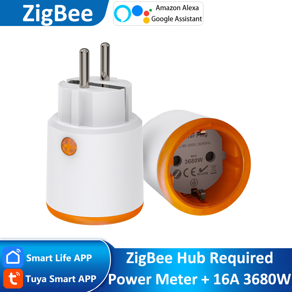 Smart Home Hub Ikea - EU 16A Tuya ZigBee inteligentne monitorowanie