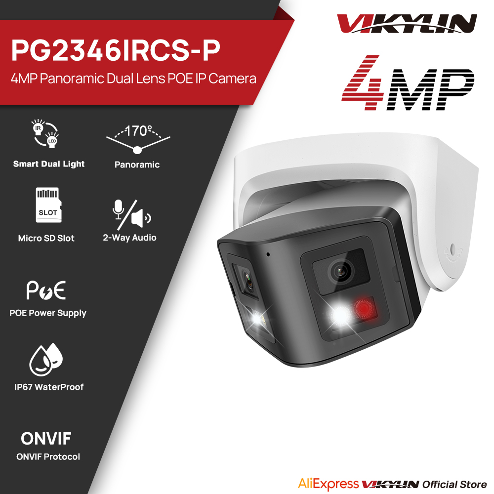 Smart Home Nas - Kamera IP Vikylin 4MP Panoramiczna Smart