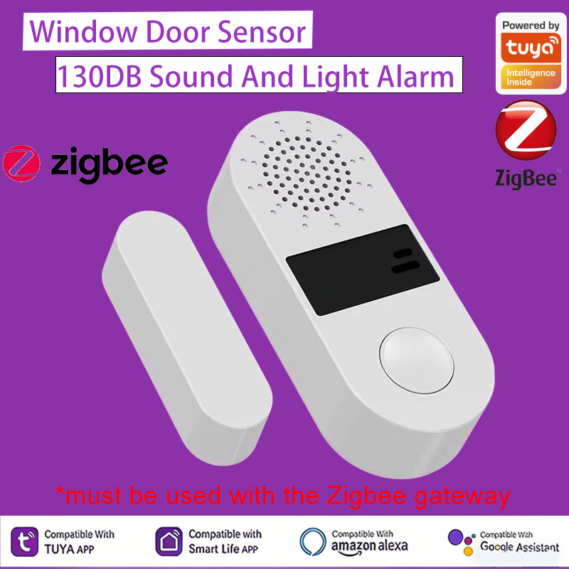 Door Window Sensor - Czujnik otwarcia drzwi/okien Tuya Zigbee, bezprzewodowy,