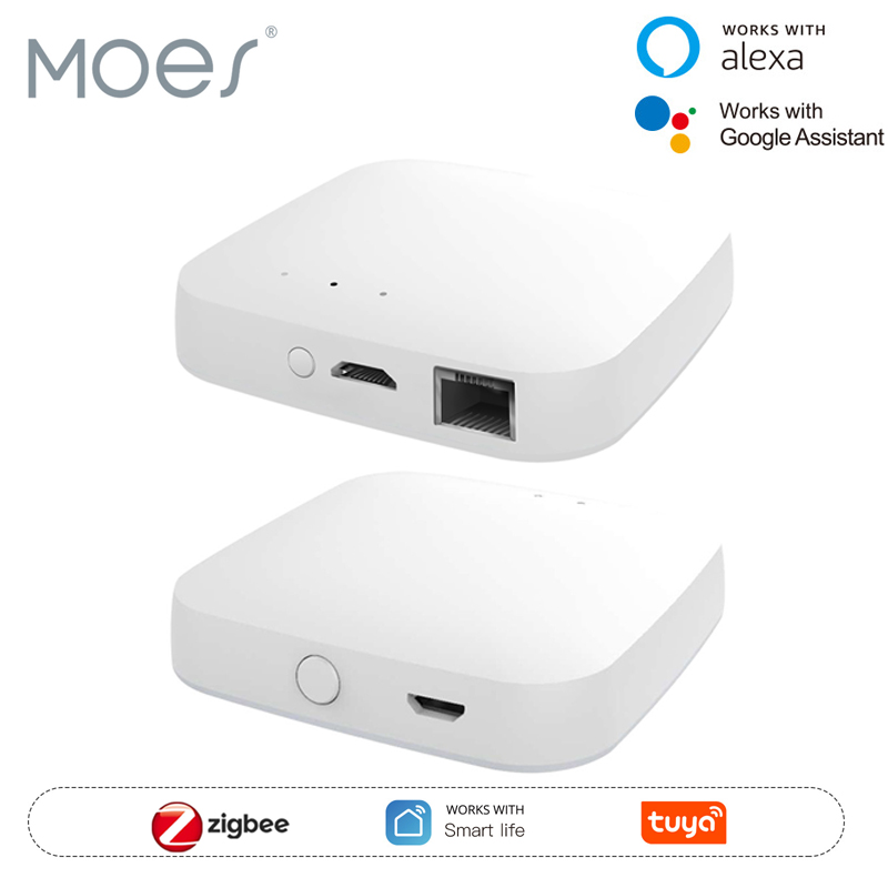 Smart Home Hub Ikea - MOES Tuya ZigBee3.0 Smart Hub, bezprzewodowa/przewodowa