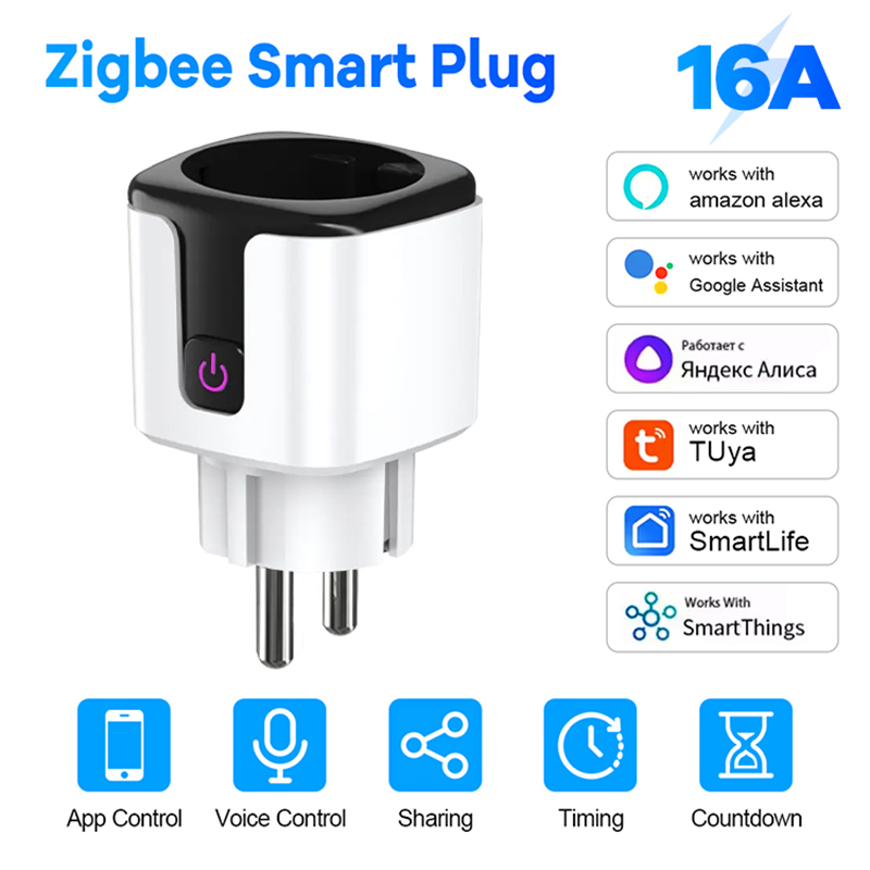 Smart Home Hub Ikea - Zigbee Smart Plug 16A 20A EU