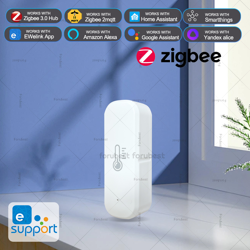 Smart Home Tablet - Czujnik temperatury i wilgotności ZigBee Inteligentny