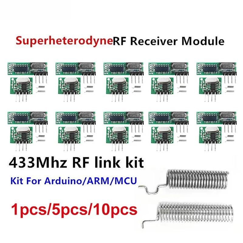 Smart Home Arduino Uno - Moduł nadajnika i odbiornika RF 433Mhz