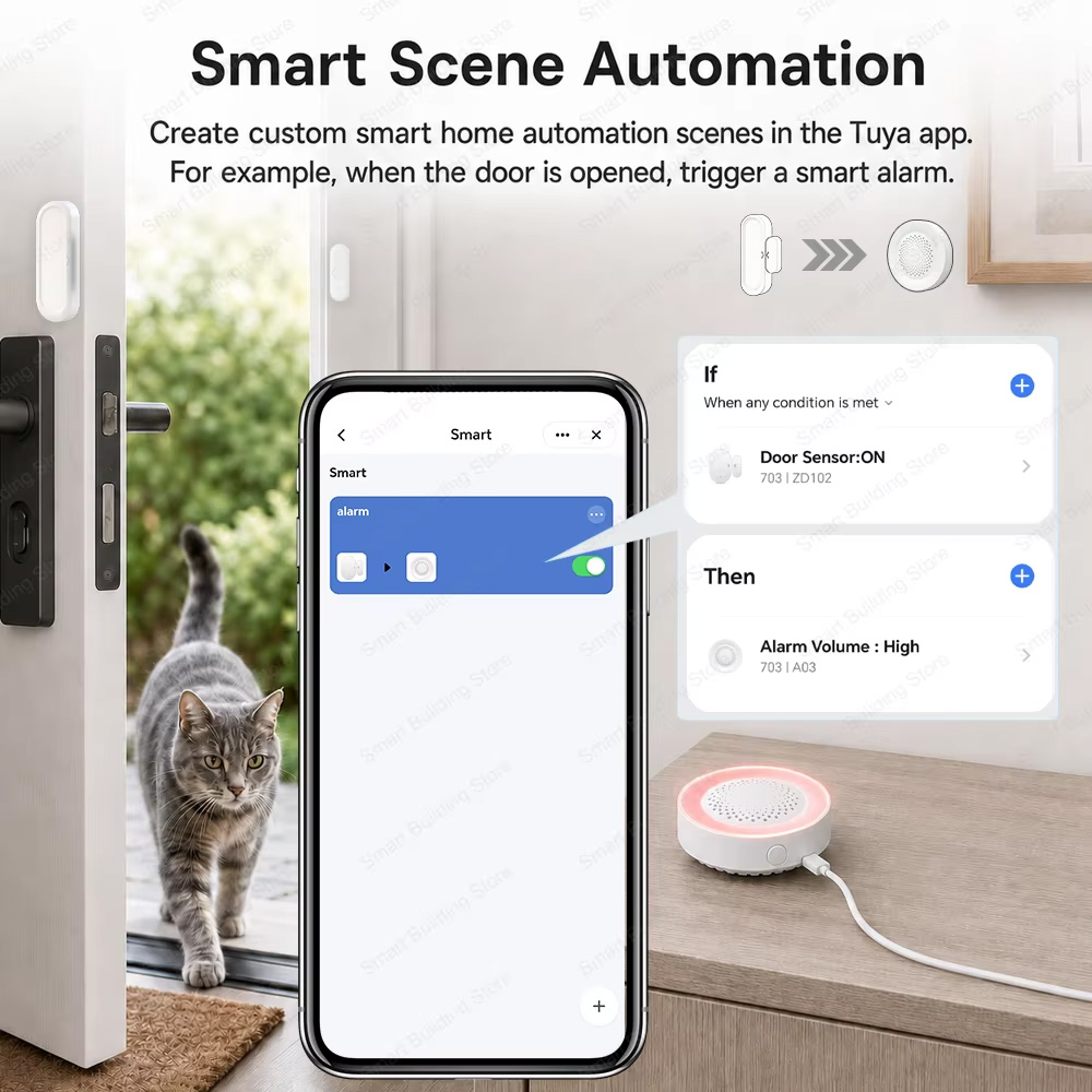 Wodoodporny czujnik drzwi i ok – Door Window Sensor recenzja i cena