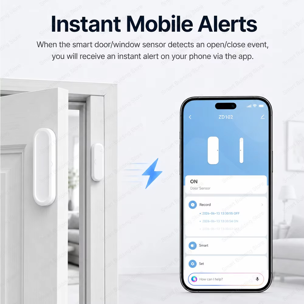 Wodoodporny czujnik drzwi i ok – Door Window Sensor recenzja i cena
