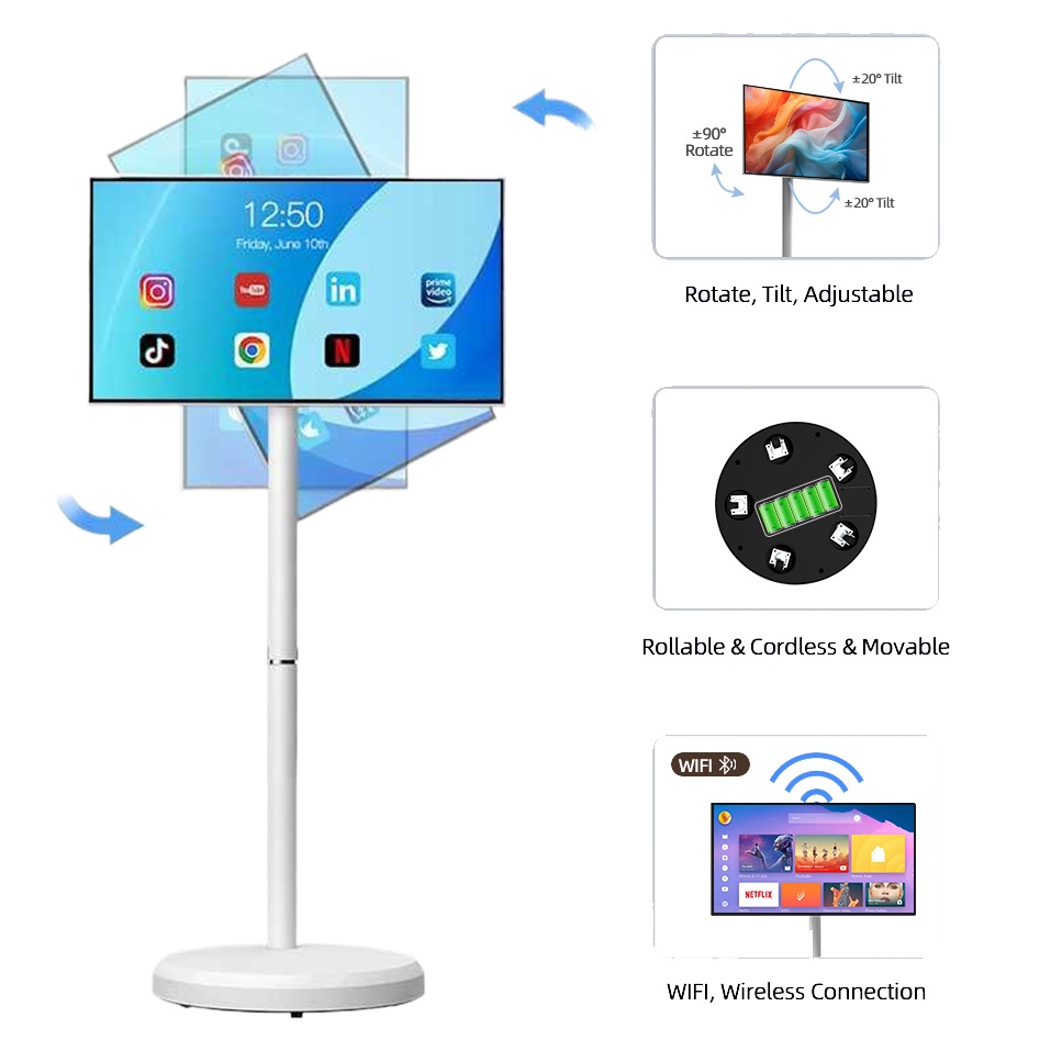 21,5-calowy ruchomy Smart TV z – Smart Home Tablet recenzja i cena