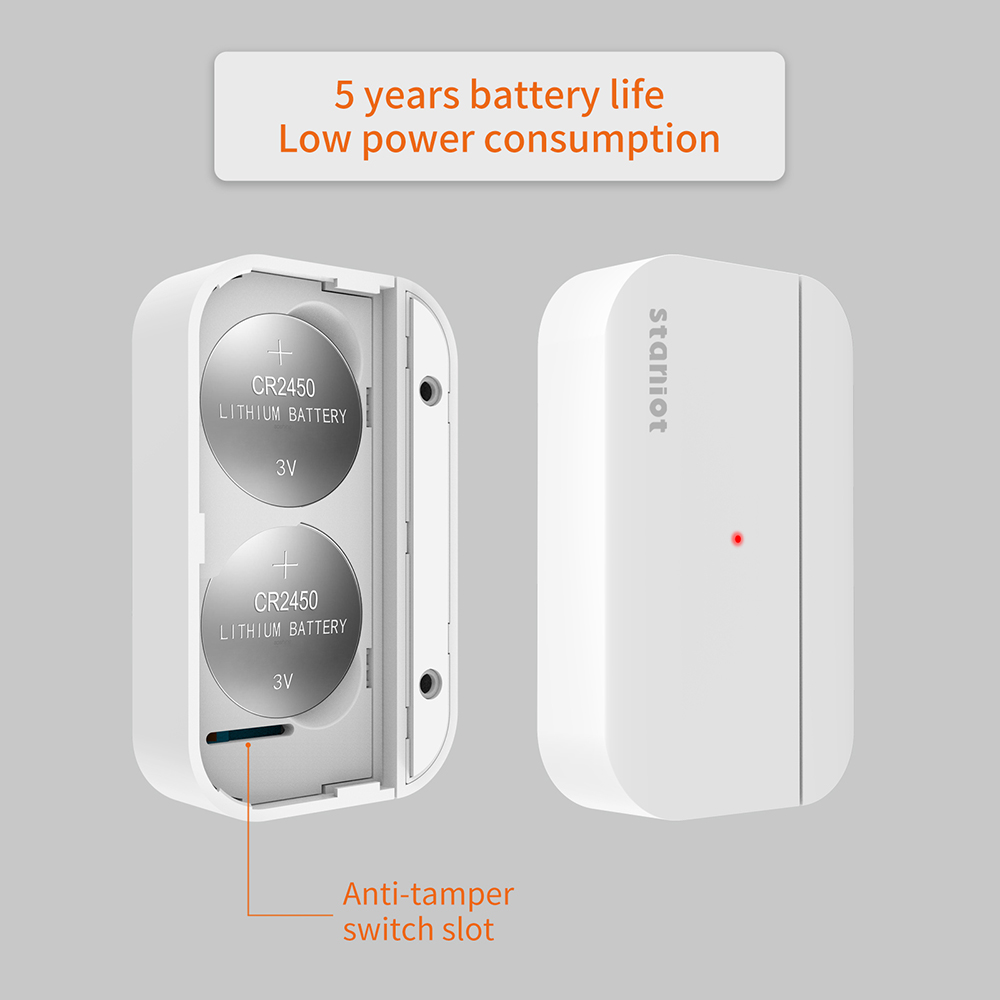 Staniot 5-roku życia baterii c – Door Window Sensor recenzja i cena
