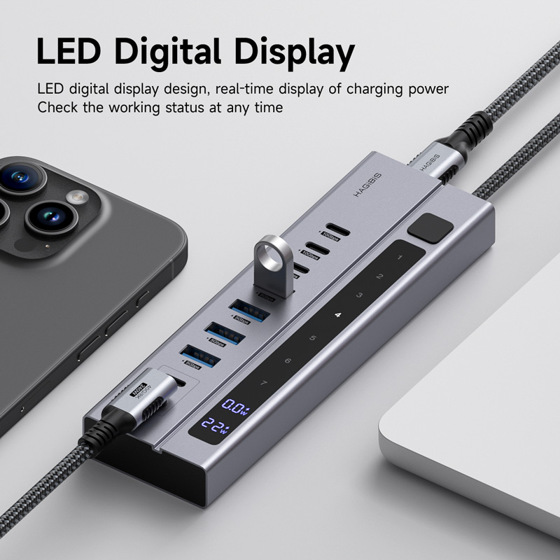 Hagibis USB C HUB Type-C Stacj – Smart Home Hub Ikea recenzja i cena