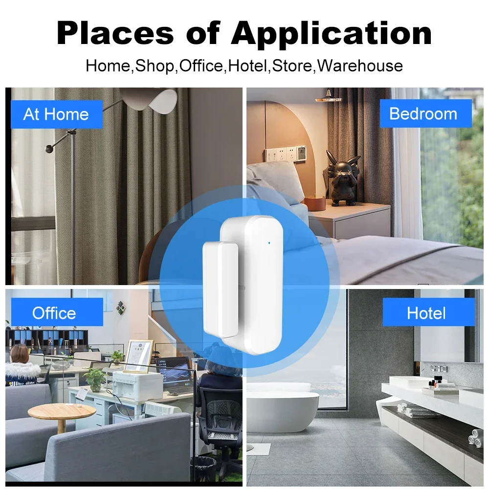 Czujnik otwarcia drzwi/okna Zi – Door Window Sensor recenzja i cena