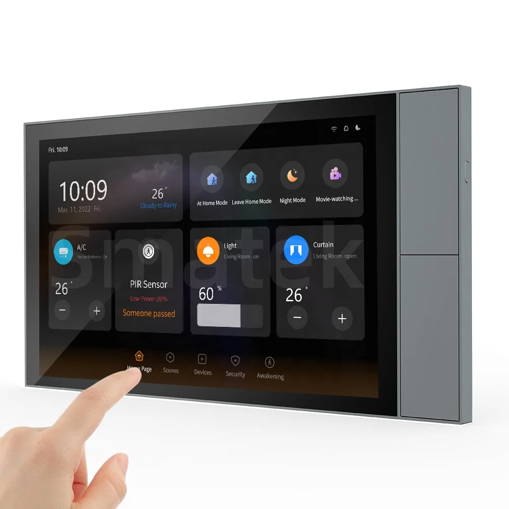 Cyfrowy dotykowy ekran Smart W – Smart Home Knx System recenzja i cena