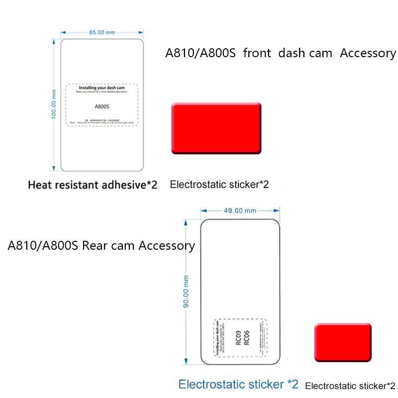 Dla 70mai Dash Cam A810 A800S  – Smart Home Tablet recenzja i cena