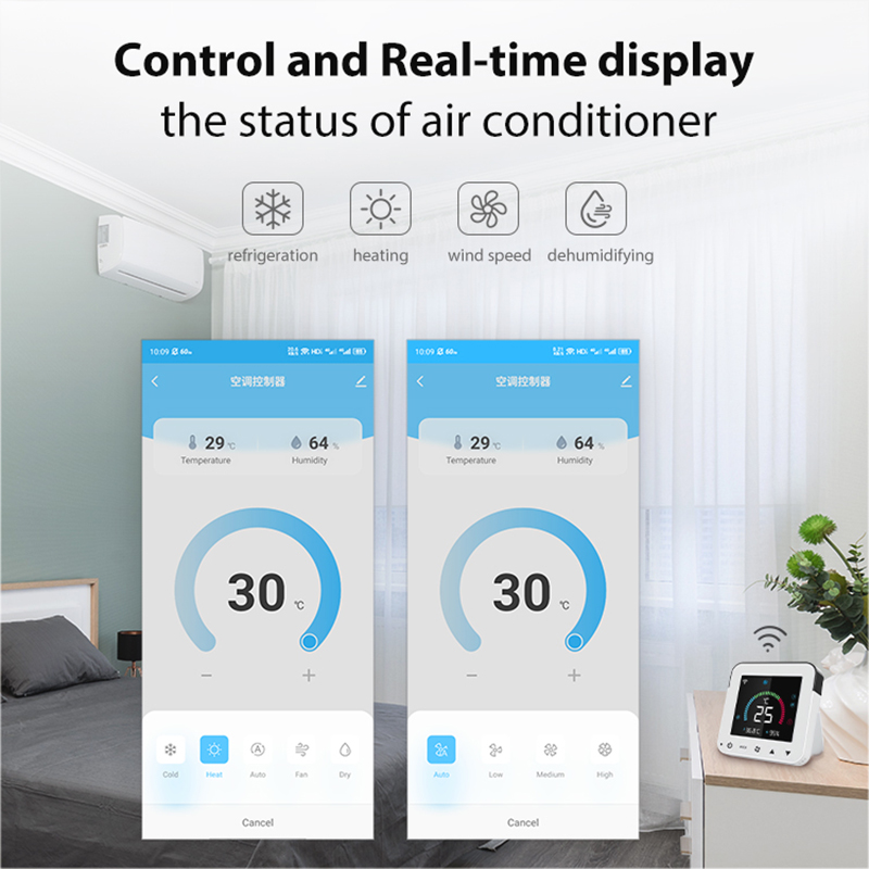 Kontroler klimatyzatora Wi-Fi  – Smart Home Nas recenzja i cena