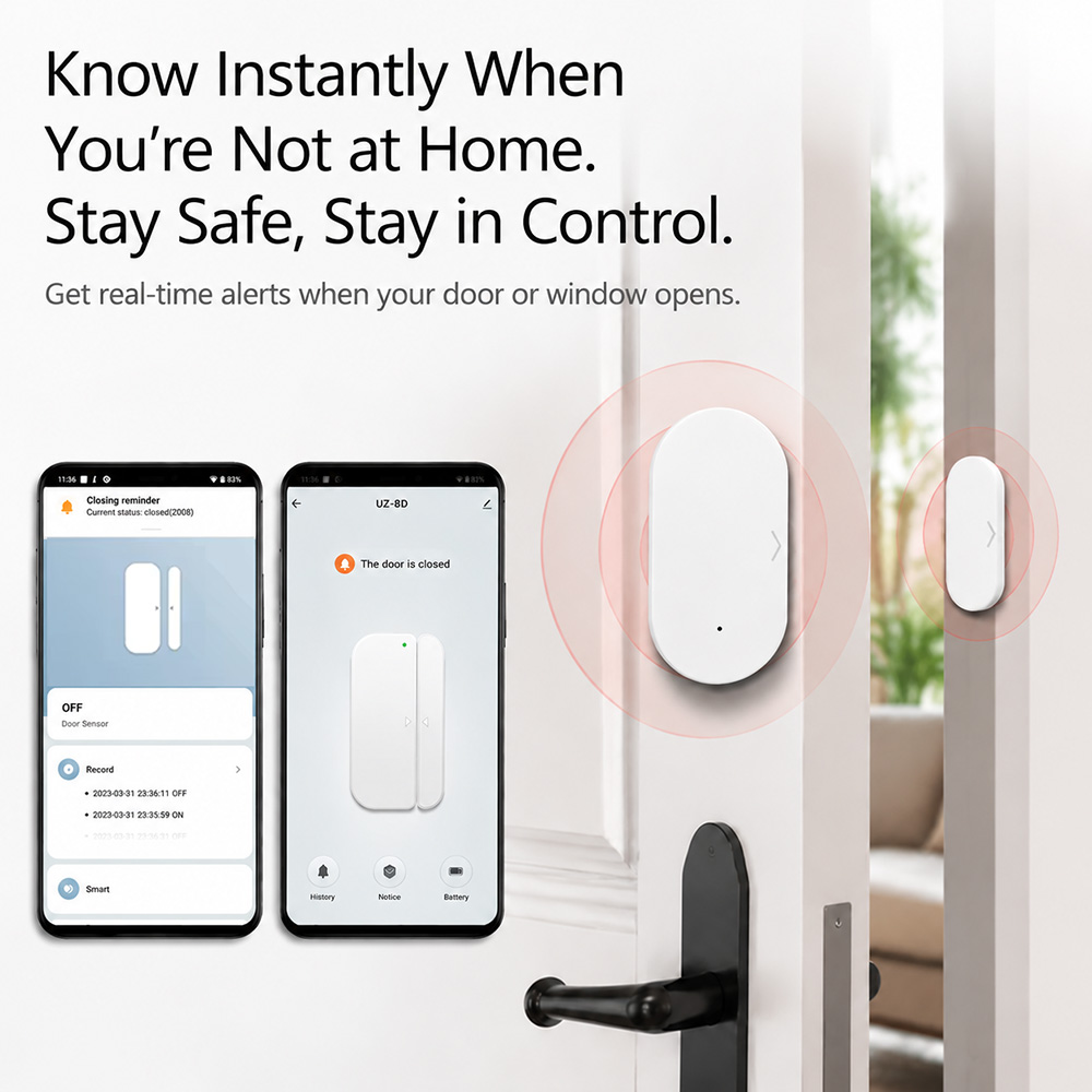 Czujnik otwarcia drzwi/okien Z – Door Window Sensor recenzja i cena