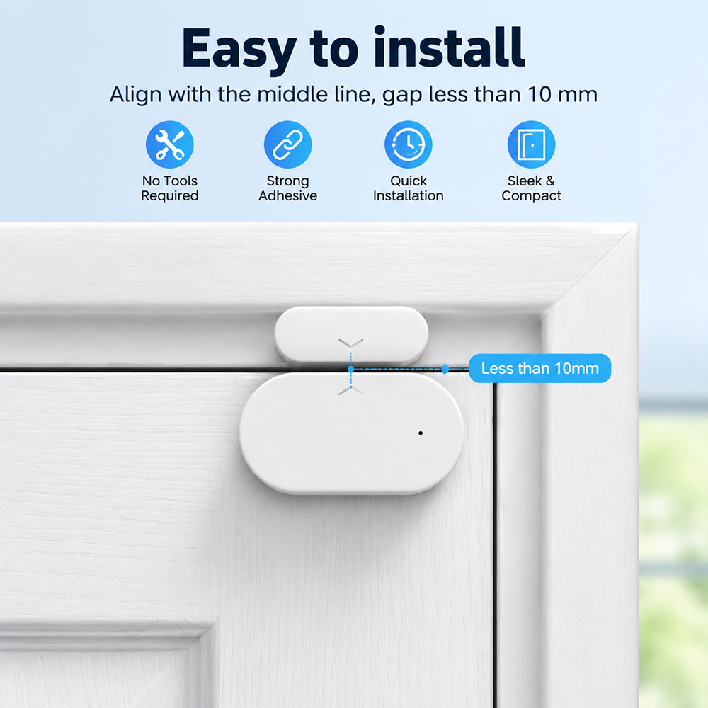 Czujnik otwarcia drzwi/okien Z – Door Window Sensor recenzja i cena