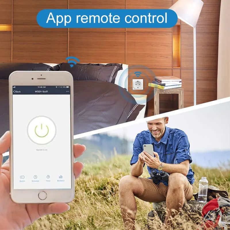 Inteligentne gniazdko WiFi 20A – Smart Home Tablet recenzja i cena