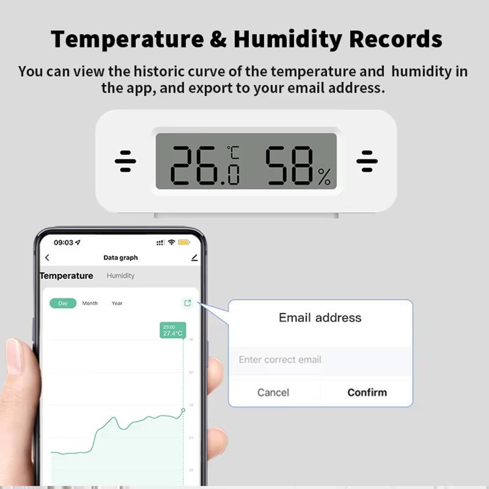 Czujnik temperatury i wilgotno – Smart Home Tablet recenzja i cena