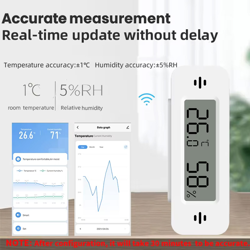 Czujnik temperatury i wilgotno – Smart Home Tablet recenzja i cena