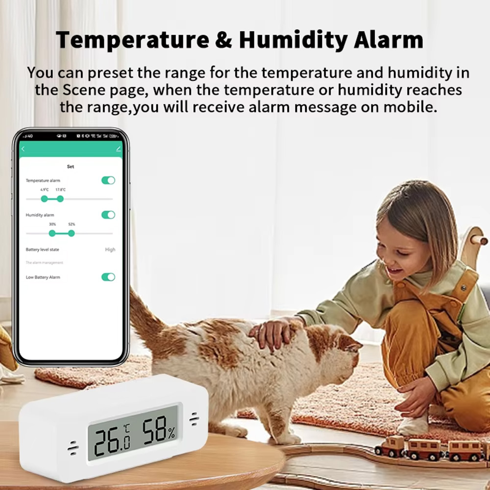 Czujnik temperatury i wilgotno – Smart Home Tablet recenzja i cena